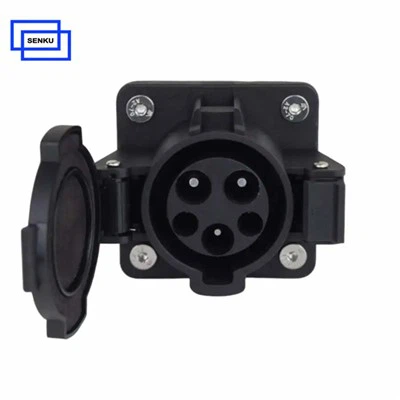 16A 32A 40A 50A Type 1 Electric Car Charging Socket